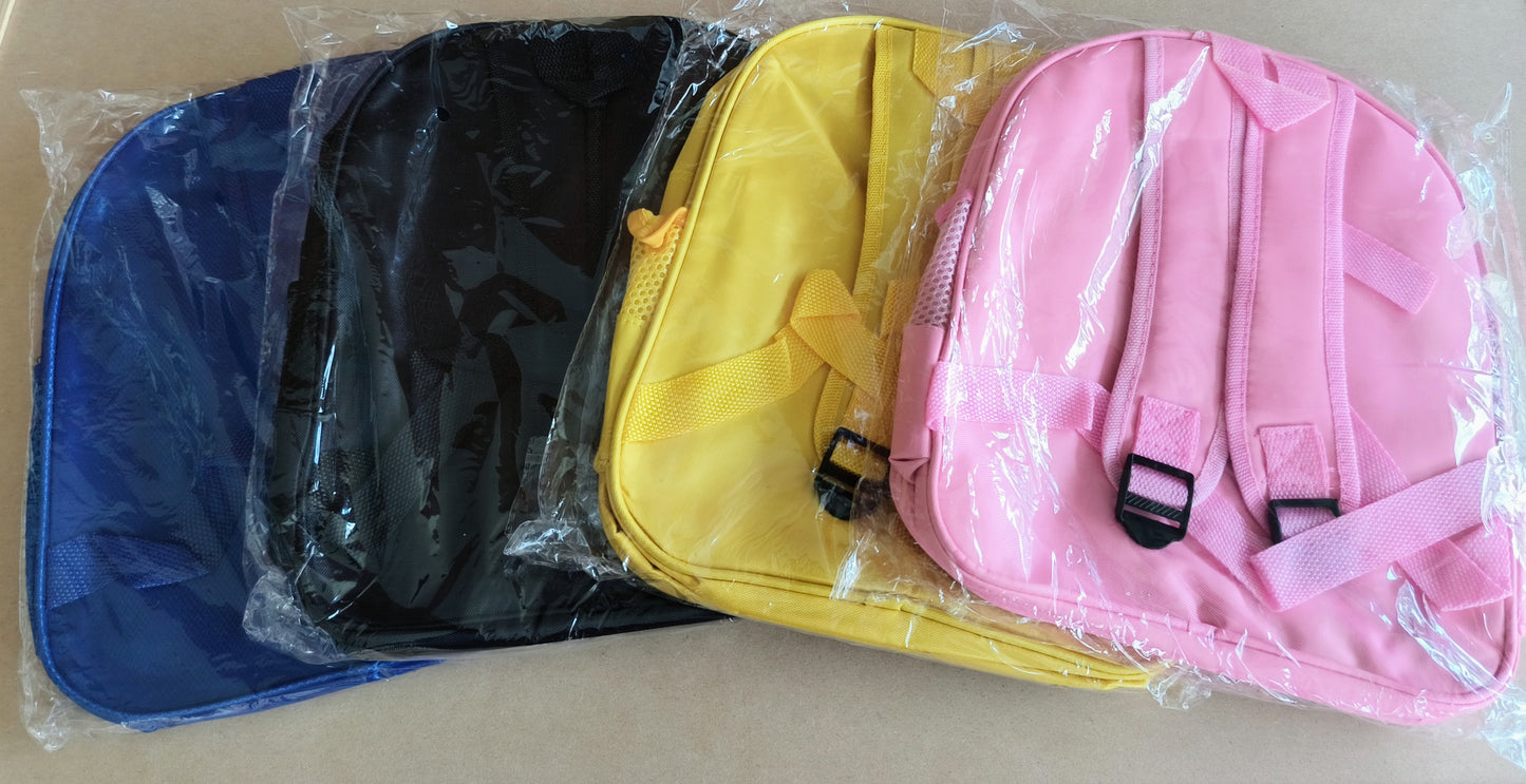 PreK Sublimation Backpack – Durable 12” Kids School Bag – Perfect for Sublimation & Heat Press