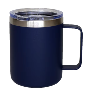 12oz Powder coating Double wall Stainless Steel insulated Vacuum Coffee Tumbler with Lid.