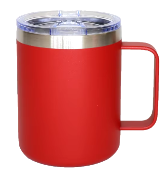 12oz Powder coating Double wall Stainless Steel insulated Vacuum Coffee Tumbler with Lid.