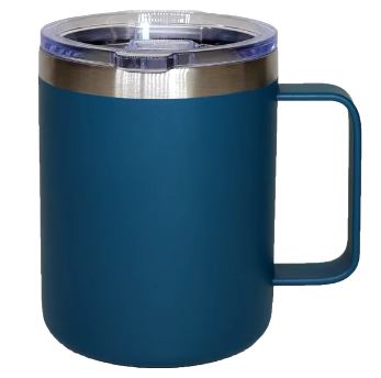 12oz Powder coating Double wall Stainless Steel insulated Vacuum Coffee Tumbler with Lid.