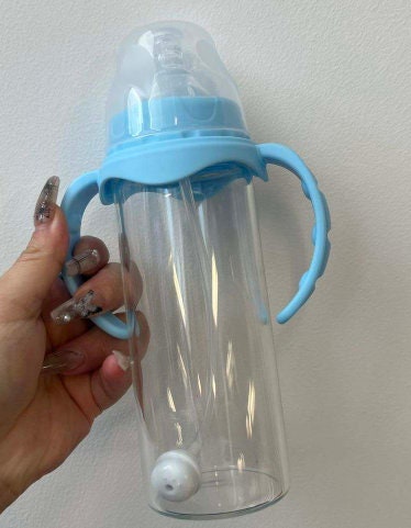 Sublimation Glass 8oz Baby Bottle