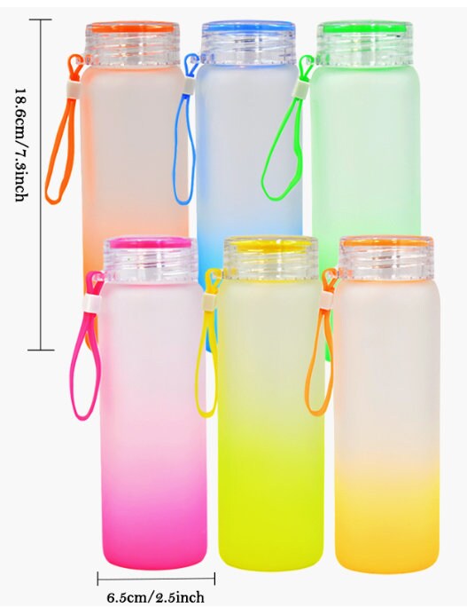 17oz frosted Glass Tumblers