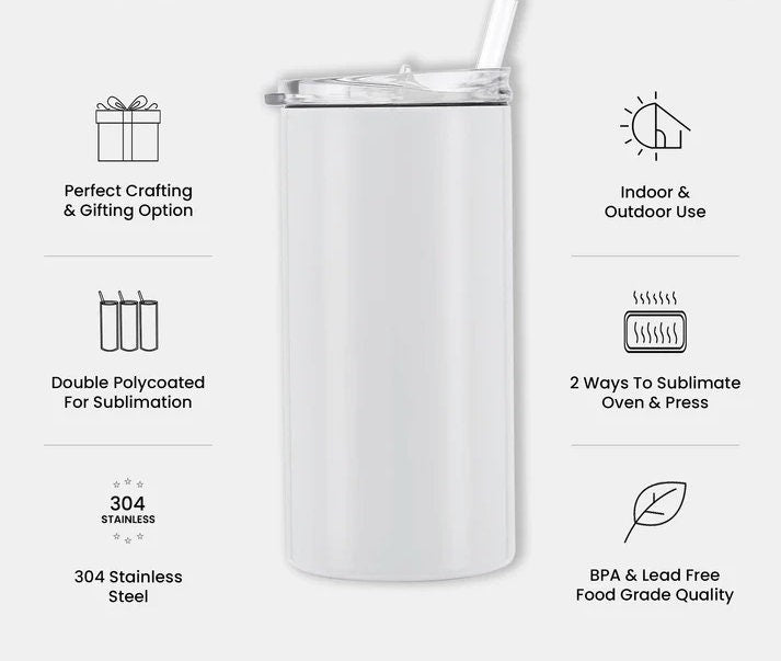 12oz Slim Duozie Sublimation