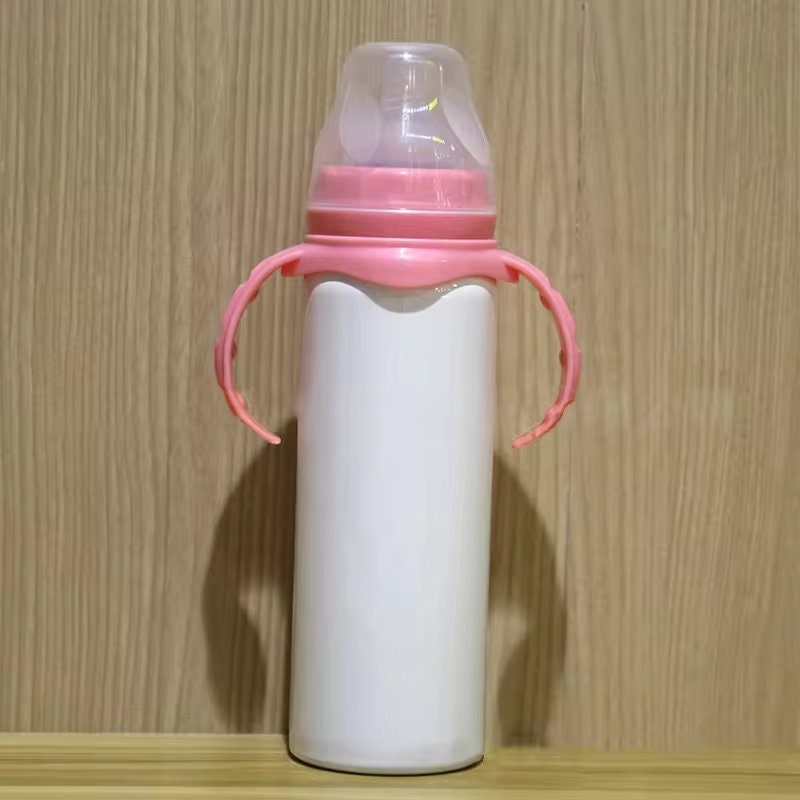 Sublimation Baby Bottle Blue & Pink