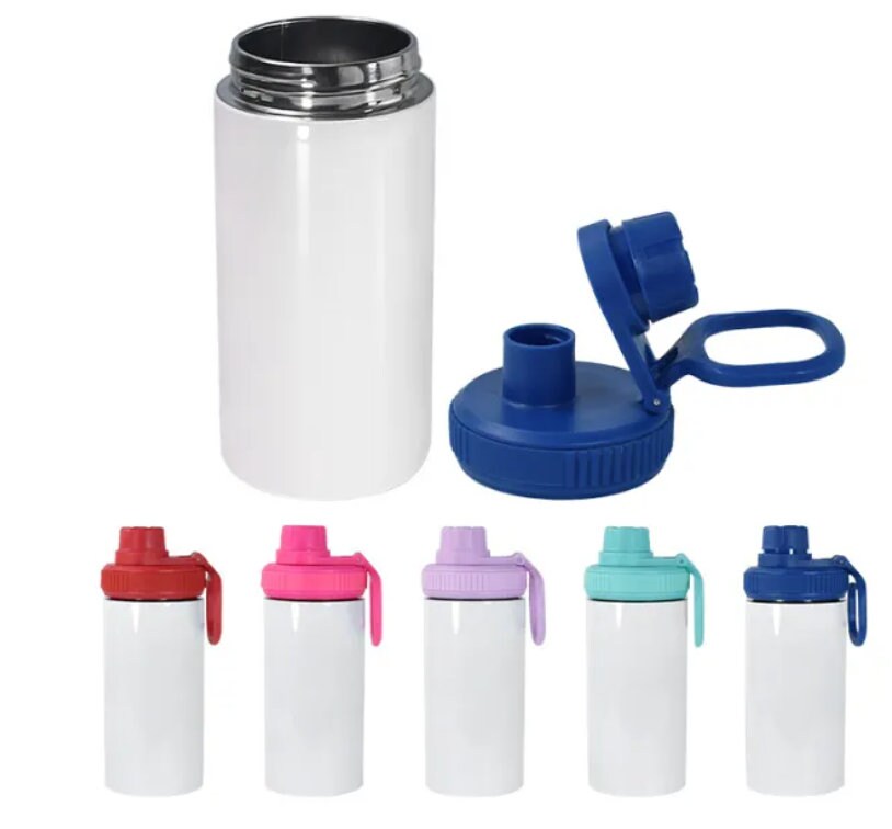 Children's 12oz sublimation flat bottom tumblers