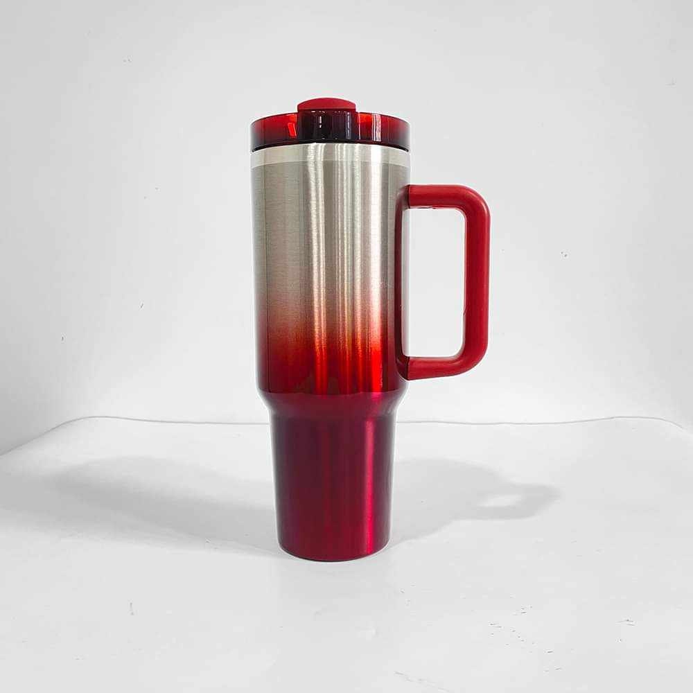 40oz Glossy Ombre Sublimation Tumblers.