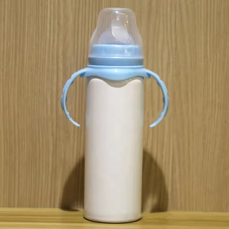 Sublimation Baby Bottle Blue & Pink