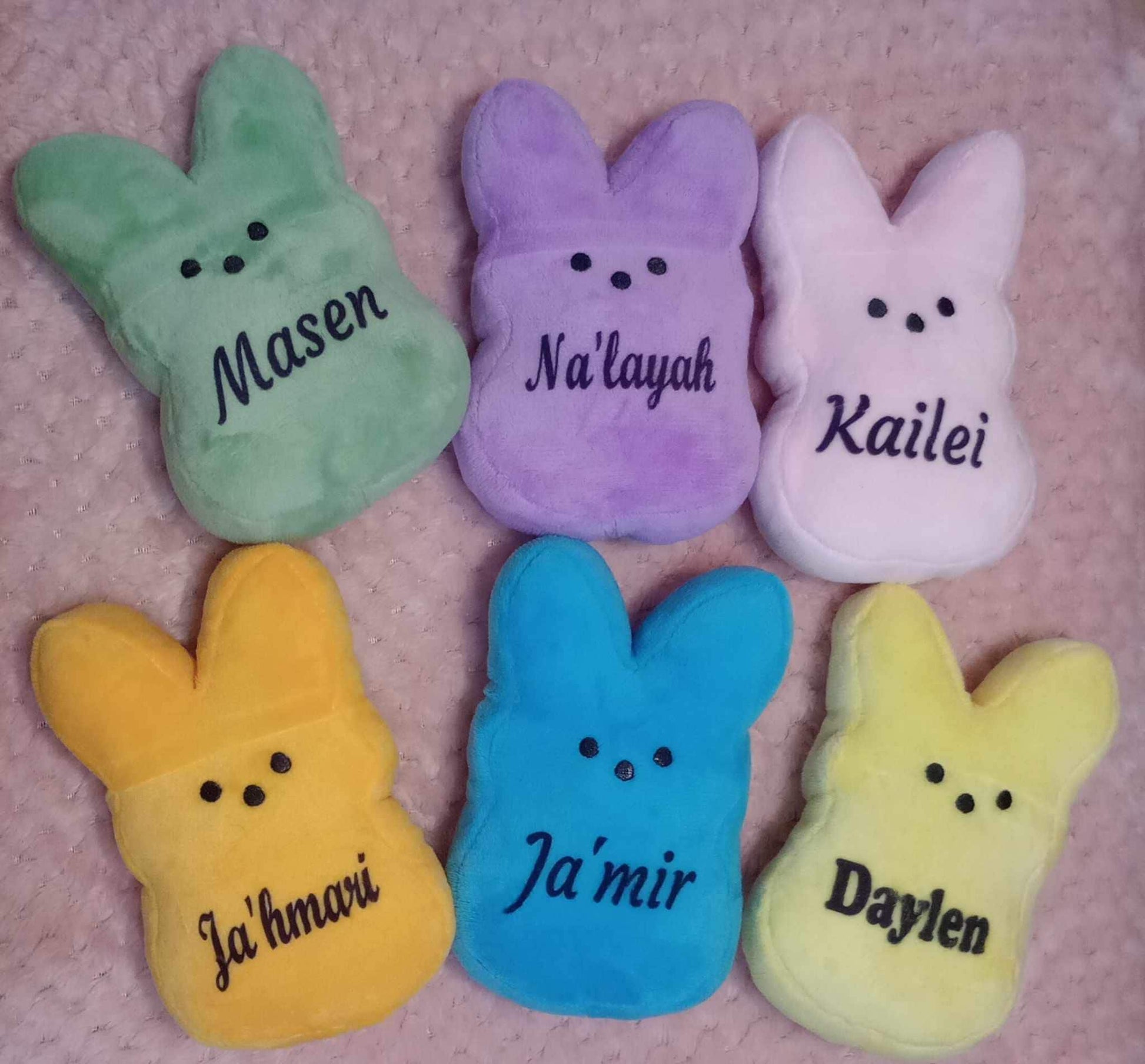 Sublimation Stuff-Plush Bunnies-Easter Rabbits-Blank or Personalize.